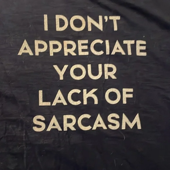 Torrid Sarcasm graphic tee - Picture 2 of 5